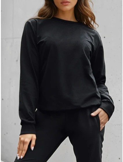 Dámská klasická černá mikina Dstreet model 21993533 - FashionStreet Dámská klasická černá mikina Dstreet model 21993533 - FashionStreet