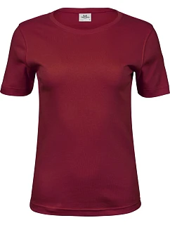 TJ Dámské tričko Interlock 18.0 deep red model 22497246 - Tee Jays