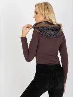 Tunelová šála AT KM model 17714713 šedá - FPrice