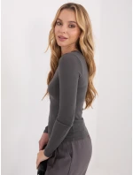 Blúzka WT BZ A1103.85 grafitová Blúzka WT BZ A1103.85 grafitová