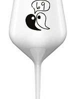 69 - biely nerozbitný pohár na víno 470 ml
