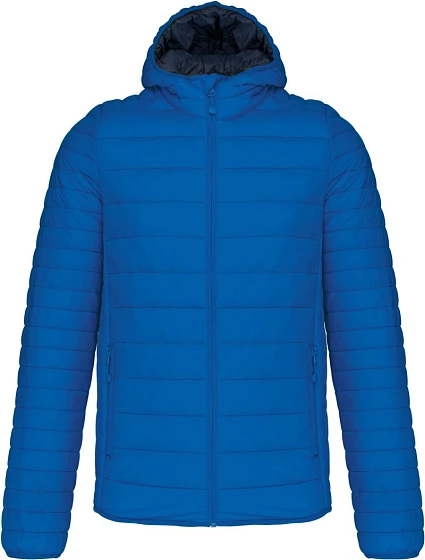 Kariban K 6110 Ľahká pánska prešívaná bunda s kapucňou 20.6110 light royal blue Kariban K 6110 Ľahká pánska prešívaná bunda s kapucňou 20.6110 light royal blue
