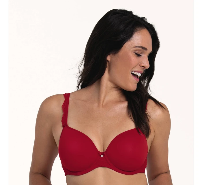 Selma podprsenka s kosticí košíčky se  červená  model 21218949 - RosaFaia