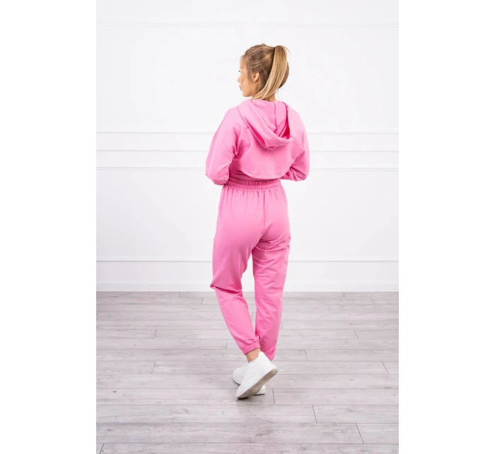 Bavlnená 3dielna sada svetlo ružová