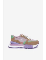 Semišové Dámské Tenisky Na Platformě Big Star model 21695289 HIPOLY SYSTEM Růžové - Big Star Shoes Semišové Dámské Tenisky Na Platformě Big Star model 21695289 HIPOLY SYSTEM Růžové - Big Star Shoes