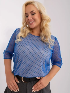 Blúzka LK BZ 506730.64P tmavomodrá