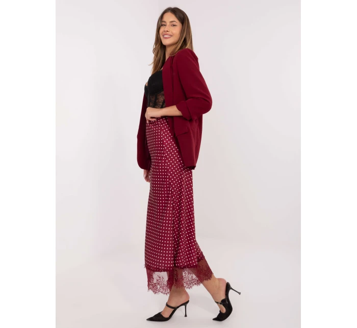 Sukňa MI SD 4213.52 bordová