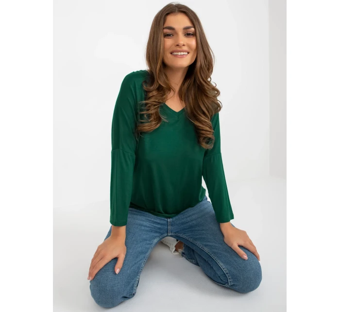 Blúzka RV BZ 7663.05 tmavo zelená