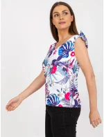 Dámsky top WN TP 1482 4.67 biely a tmavomodrý Dámsky top WN TP 1482 4.67 biely a tmavomodrý