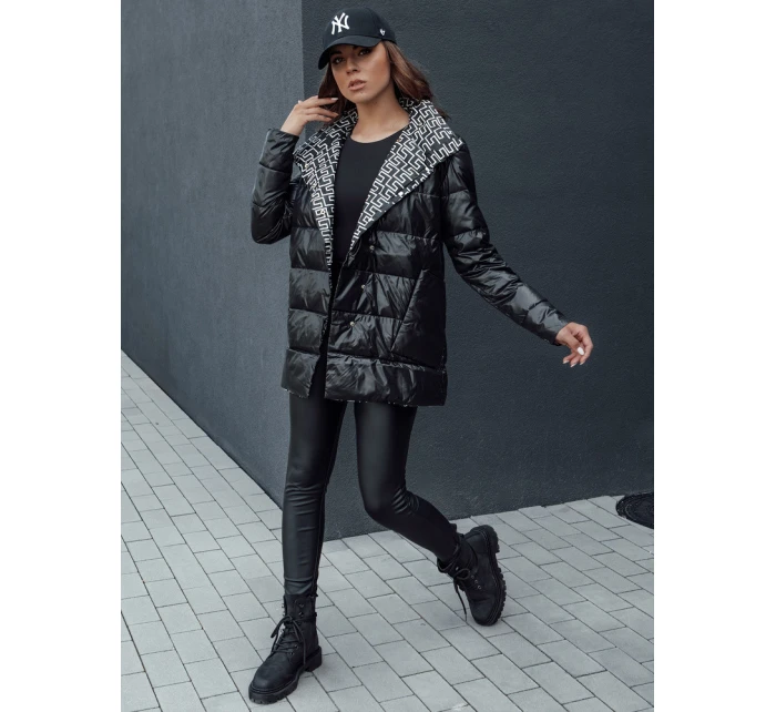 Dámská přechodná prošívaná bunda  černá Dstreet model 21979722 - FashionStreet