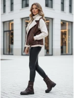 Dámské voskované kalhoty black Dstreet model 21981287 - FashionStreet