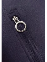 Fialová dlhá dámska mikina (AMG-321A)