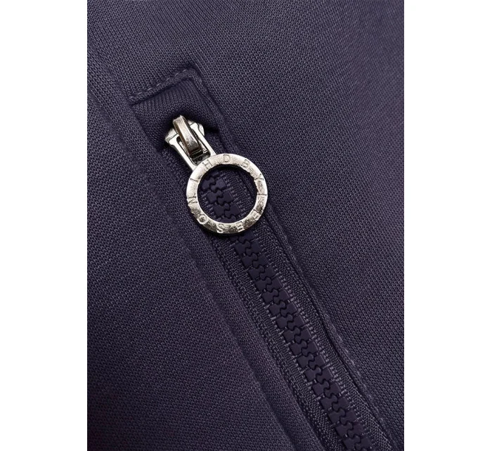 Fialová dlhá dámska mikina (AMG-321A)