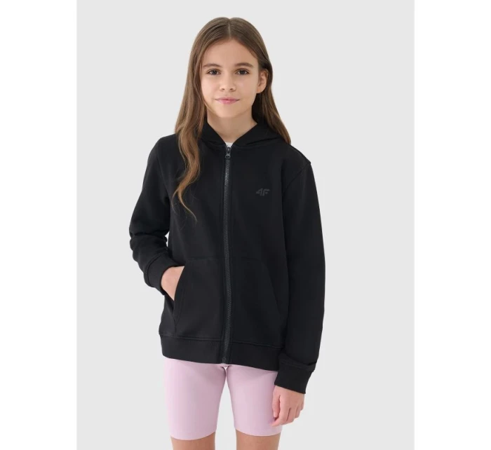 Dívčí mikina s kapucí model 21435818 - 4F