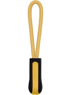 Kariban K 851, 4 ks prívesok na zips 20.K851 čierny/žltý