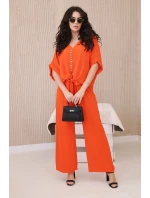 Souprava halenky a kalhot pomeranč Souprava halenky a kalhot pomeranč
