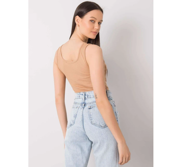Dámský top DHJ TP model 15430253 velbloud - FPrice Dámský top DHJ TP model 15430253 velbloud - FPrice