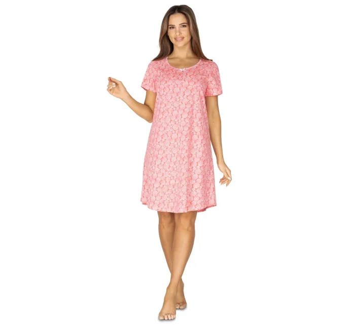 Dámska nočná košeľa 417 kr/r tyrkysová - Regina Dámska nočná košeľa 417 kr/r tyrkysová - Regina