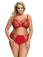 BIUSTONOSZ MIĘKKI PARADISE K496 CZERWONY