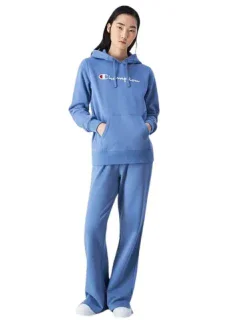 Champion Modrá mikina s kapucňou W 117529 BS099