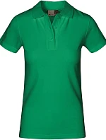 Promodoro 4005 Dámske piqué polo „Superior“ 40.4005 kelly green