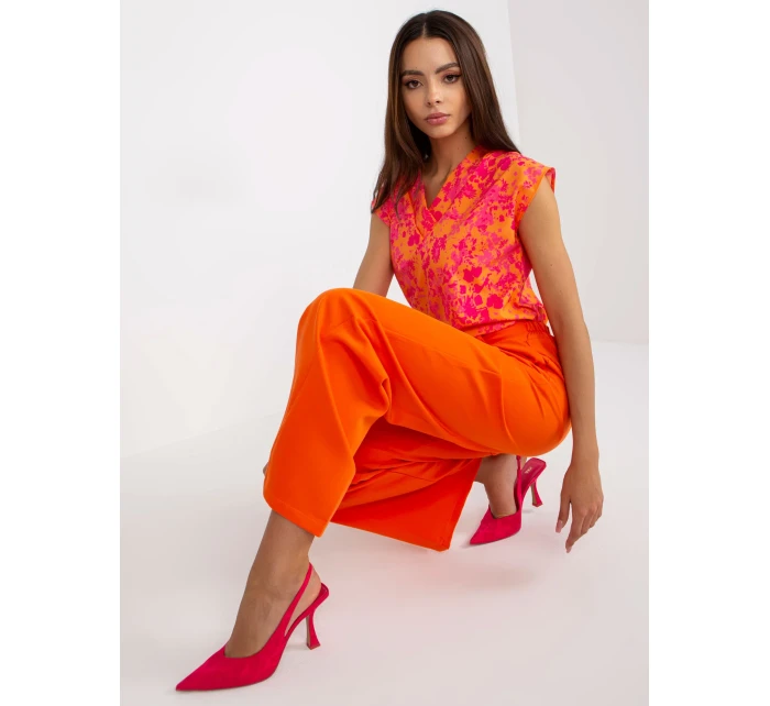 DHJ kalhoty SP model 17272559 oranžová - FPrice DHJ kalhoty SP model 17272559 oranžová - FPrice