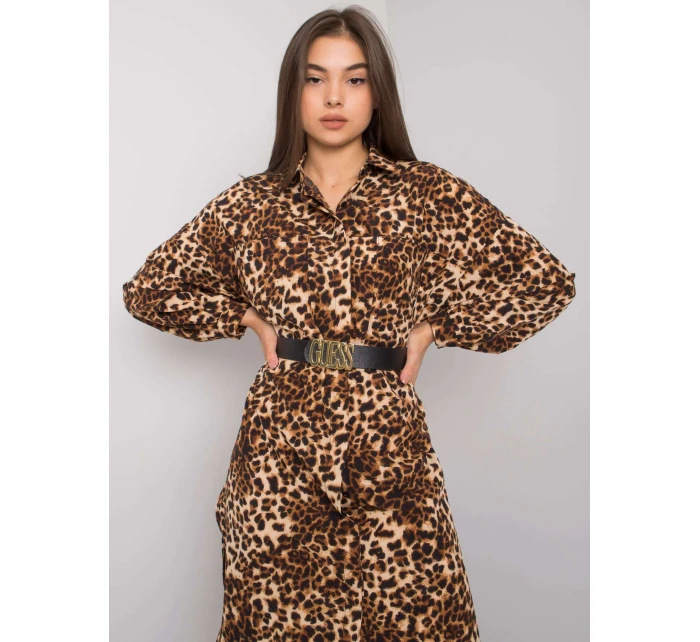 Šaty TW SK BI 32555.72P čierna a béžová Šaty TW SK BI 32555.72P čierna a béžová