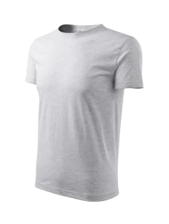 Klasické nové pánske tričko svetlo šedé