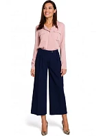Dámske nohavice S139 Dark Blue - Stylove