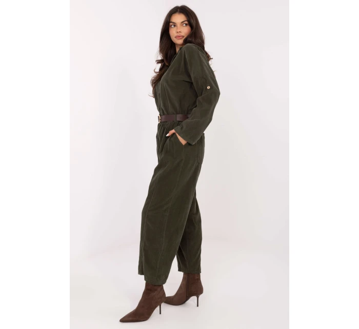 Šnúrové nohavice model 220817 Taliansko Moda