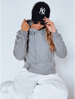 Dámská mikina BASIC s kapucí antracitová model 21962134 - FashionStreet