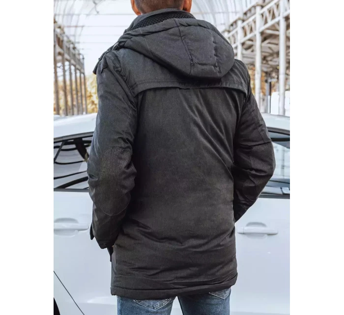 Pánská zimní bunda tmavě šedá Dstreet model 21966658 - FashionStreet