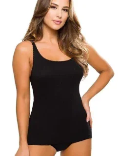 Černá dámská košilka model 7901951 2XL3XL - Emili