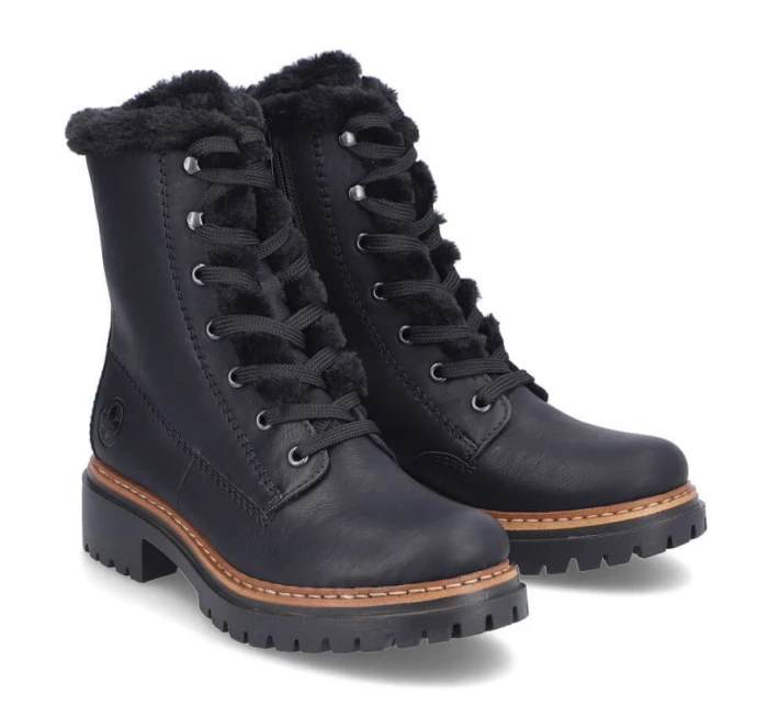 W boty s kožešinou model 20845368 - Rieker W boty s kožešinou model 20845368 - Rieker