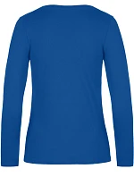 B&C #E190 LSL /women Dámské tričko z těžké bavlny s dl. rukávem model 22496376 royal blue B&C #E190 LSL /women Dámské tričko z těžké bavlny s dl. rukávem model 22496376 royal blue
