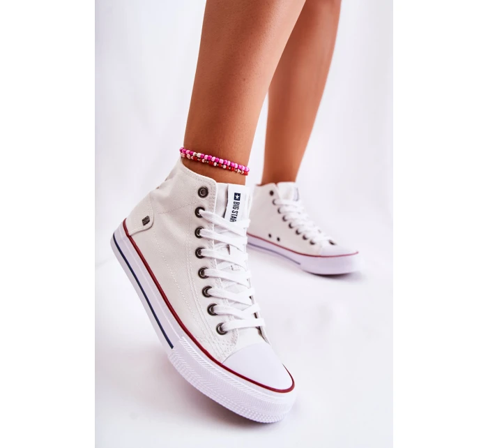 Dámské Vysoké Tenisky Big Star model 21525710 - Big Star Shoes Dámské Vysoké Tenisky Big Star model 21525710 - Big Star Shoes