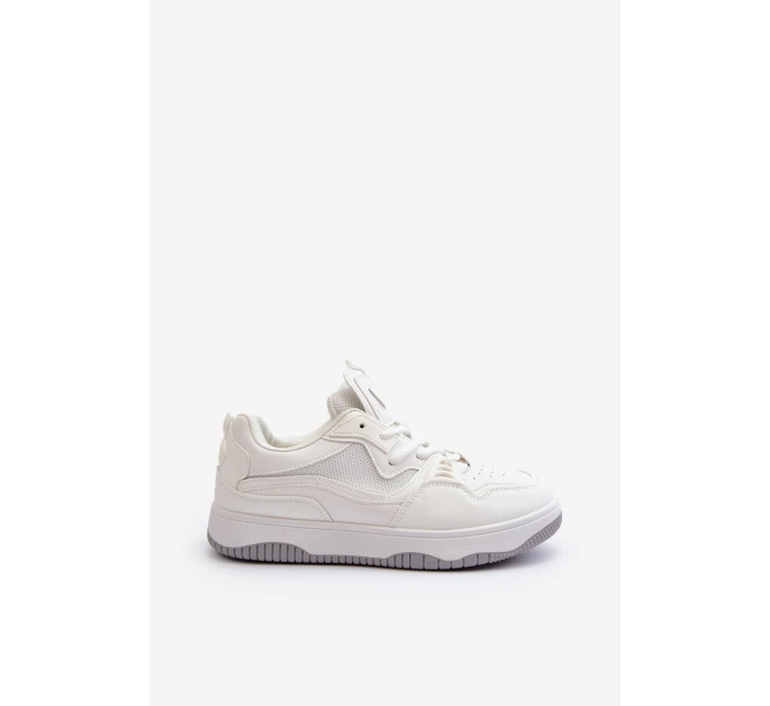 Dámské tenisky na platformě bílé model 21656960 - Boto Dámské tenisky na platformě bílé model 21656960 - Boto