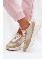 Dámské tenisky na platformě  Béžové model 22074762 - GAP