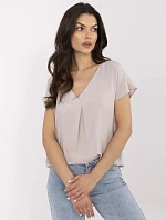 Blúzka D73761M11171B béžová