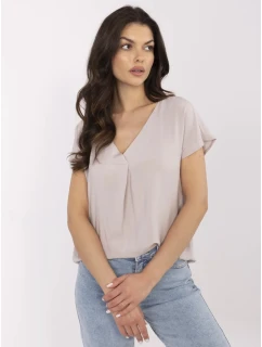 Blúzka D73761M11171B béžová