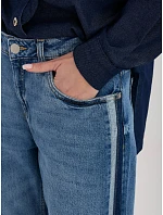 Spodnie model 22041103 ciemny niebieski - FPrice