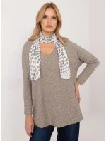 Bluzka DHJ BZ model 20609036 ciemny bezowy - FPrice