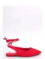 Dámské balerínky model 20091033 Červená - SEASTAR Dámské balerínky model 20091033 Červená - SEASTAR