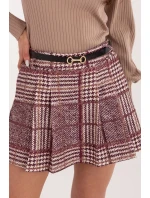 Šortky so spodnou sukňou model 221574 Taliansko Moda