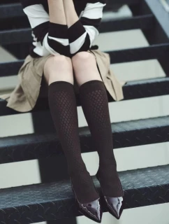 Podkolenky model 21410570 Glam 40 den - Gabriella