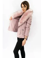 DAMSKA Z FUTERKIEM RÓŻ model 21241815 - Libland DAMSKA Z FUTERKIEM RÓŻ model 21241815 - Libland