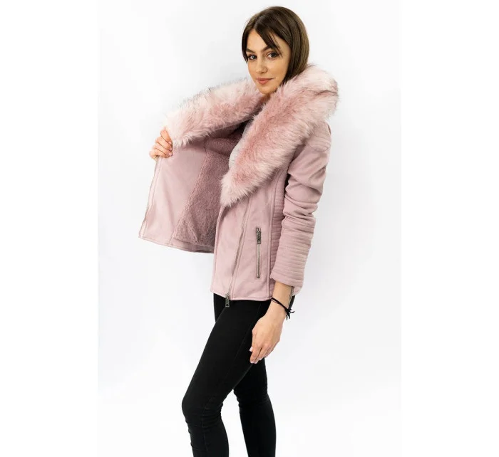 DAMSKA Z FUTERKIEM RÓŻ model 21241815 - Libland DAMSKA Z FUTERKIEM RÓŻ model 21241815 - Libland