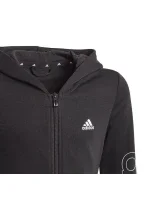 Mikina adidas Essentials Logo Full-Zip Hoodie Jr GN4050