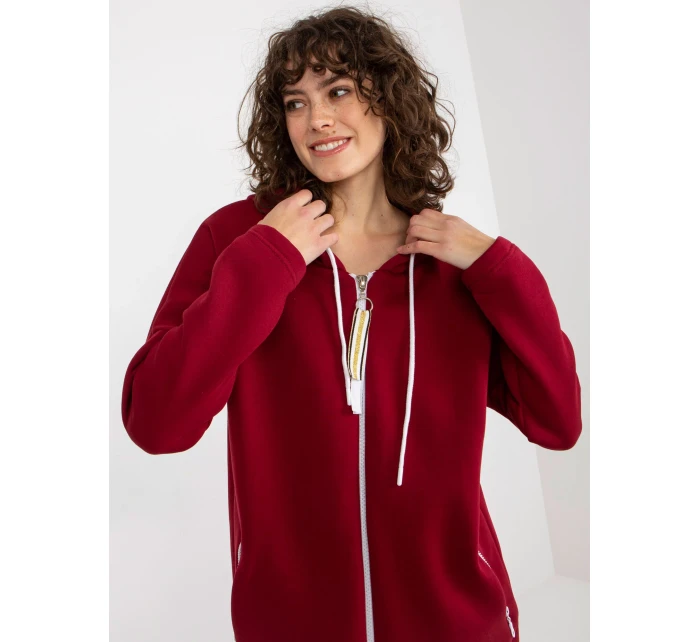 Mikina RV BL 4742.20P bordová Mikina RV BL 4742.20P bordová