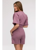 model 21047255 Šortky s kapsami s nášivkami heather - BeWear